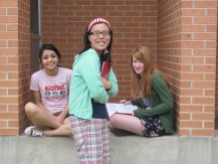 3 out of my 5 AP Physics girls. Smartest girls on campus.